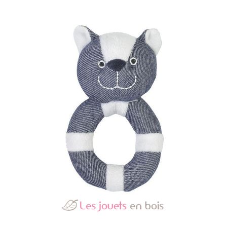 Hochet Cyrano le chat 14cm HH-131271 Happy Horse 1