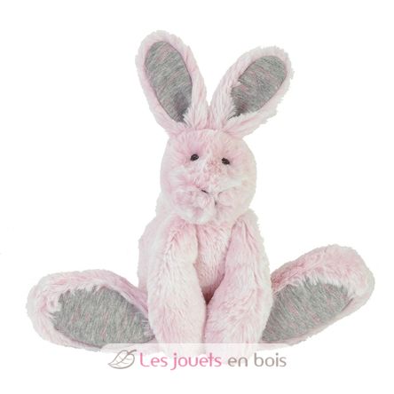 Doudou peluche lapin rose Rivoli 26 cm HH-131940 Happy Horse 4