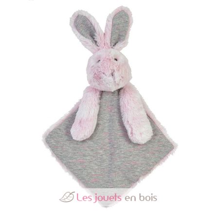 Doudou lapin rose Rivoli 26 cm HH-131942 Happy Horse 1