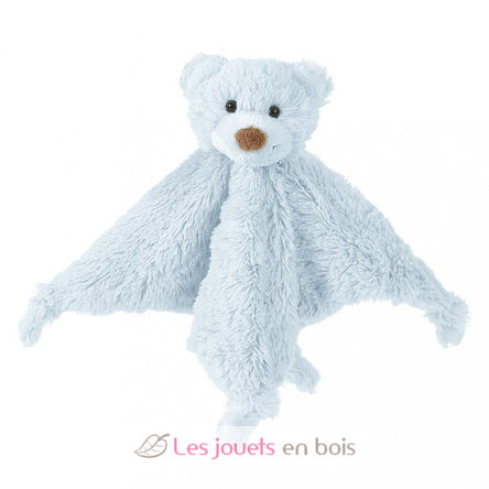 Doudou ours Boogy bleu 24cm HH-132032 Happy Horse 1