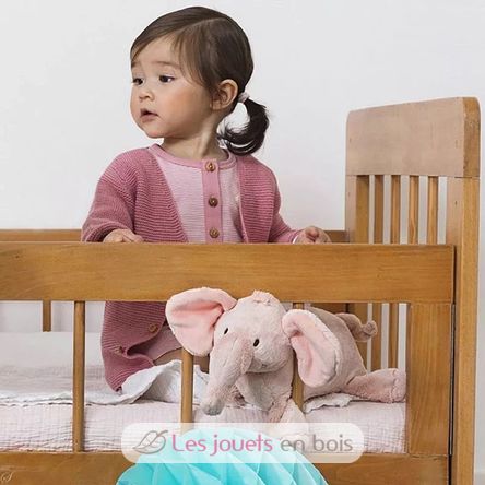 Peluche éléphant Elliot rose 30cm HH-132240 Happy Horse 2