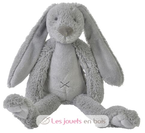 Peluche Lapin Richie gris clair 38 cm HH132630 Happy Horse 1