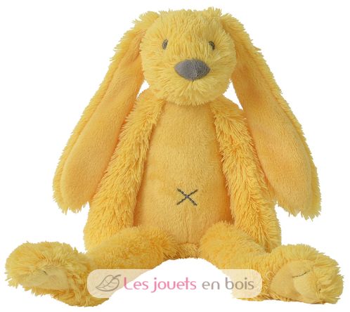 Peluche Lapin Richie jaune 28 cm HH132644 Happy Horse 1