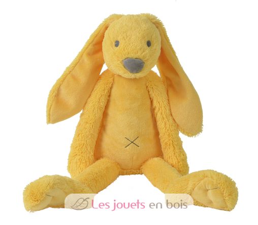 Peluche Lapin Richie jaune 58 cm HH132647 Happy Horse 1