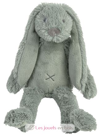 Peluche Lapin Richie Vert 38 cm HH133110 Happy Horse 1