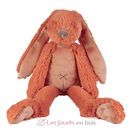 Peluche Lapin Richie Orange 38 cm HH-133550 Happy Horse 1