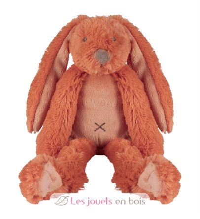 Peluche Lapin Richie Orange 28 cm HH-133554 Happy Horse 1