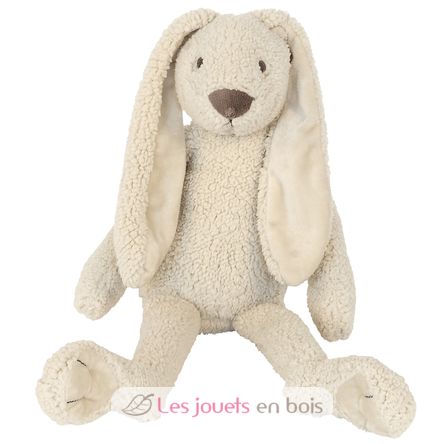 Peluche Lapin Richie recyclé beige 38 cm HH134010 Happy Horse 1