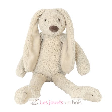 Peluche Lapin Richie recyclé beige 28 cm HH134014 Happy Horse 1