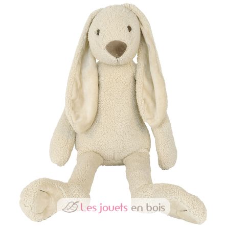 Peluche Lapin Richie polyester recyclé beige 58 cm HH134017 Happy Horse 1