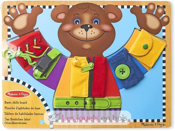 Apprendre, boutonner, lacer, fermer M&D13784-4031 Melissa & Doug 1