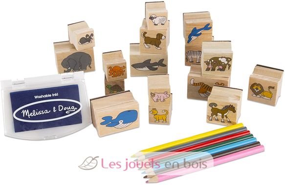 Tampons encreurs Animaux M&D13798-3940 Melissa & Doug 2