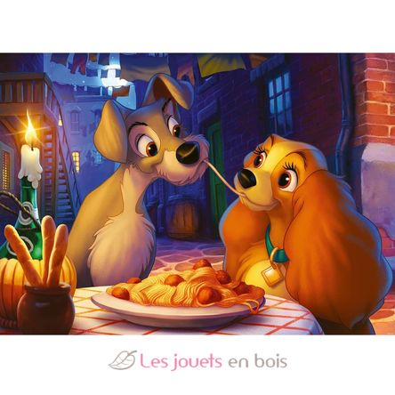 Puzzle La Belle et le Clochard 1000 Pcs RAV13972 Ravensburger 1