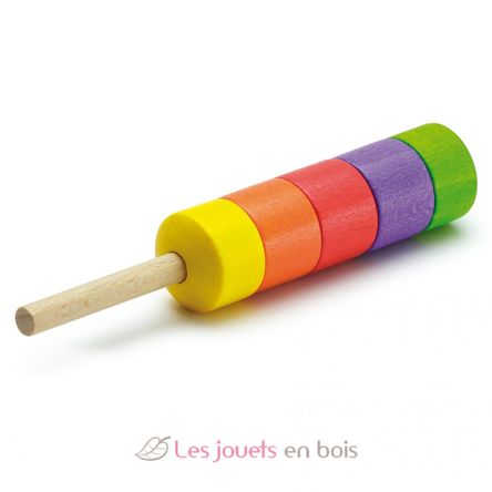 Sorbet arc-en-ciel en bois - Erzi - Les jouets en bois