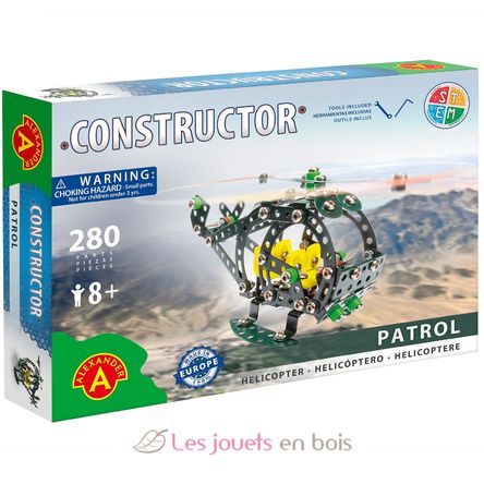 Constructor Patrol - Hélicoptère AT-1429 Alexander Toys 2