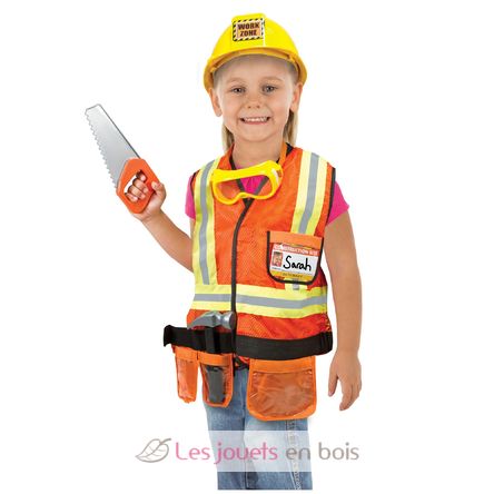 Déguisement de chef de chantier MD14837 Melissa & Doug 1