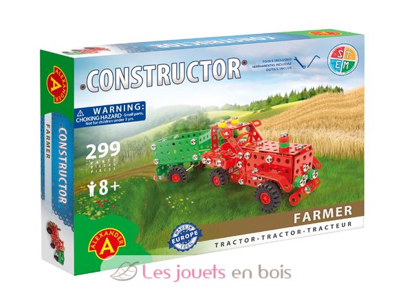 Constructor Farmer - Tracteur AT-1497 Alexander Toys 1