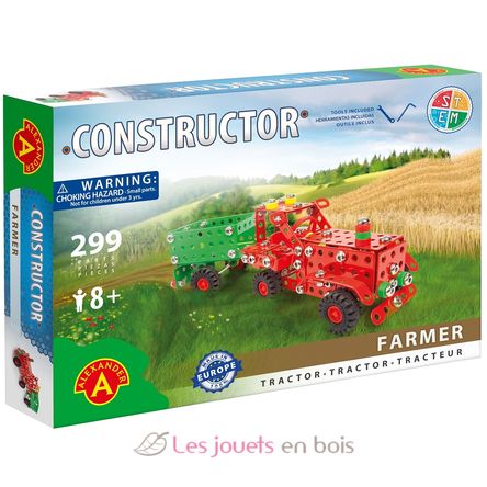 Constructor Farmer - Tracteur AT-1497 Alexander Toys 2