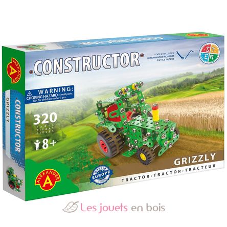 Constructor Grizzly - Tracteur AT-1499 Alexander Toys 2