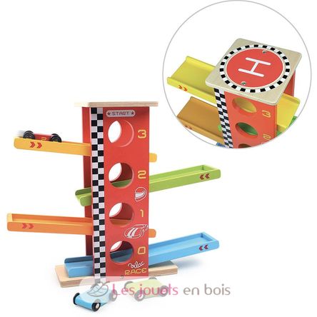 Cascade de voitures racing V1508-3418 Vilac 3