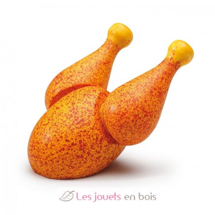 Poulet grillé en bois à couper ER15085 Erzi 2