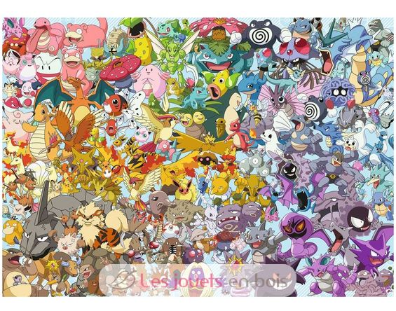 Puzzle Pokémon 1000 pcs RAV15166 Ravensburger 2