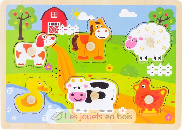 Puzzle sonore Ferme musicale UL1526 Ulysse 2