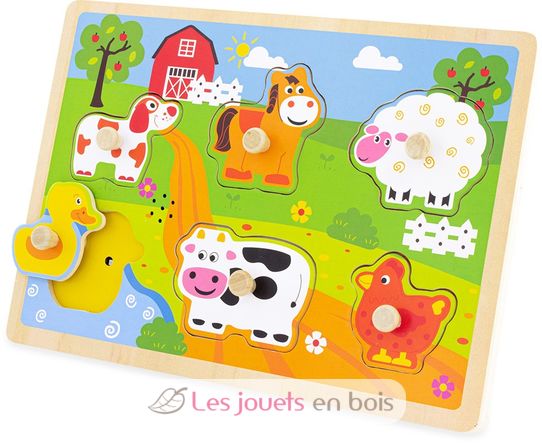 Puzzle sonore Ferme musicale UL1526 Ulysse 1