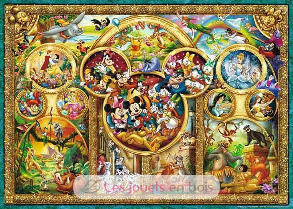 Puzzle Plus beaux thèmes Disney 1000 Pcs RAV-15266 Ravensburger 2