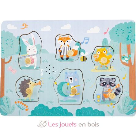 Puzzle sonore Les animaux musiciens UL1547 Ulysse 2