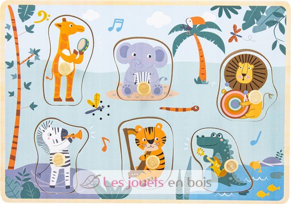 Puzzle sonore Jungle musicale UL1552 Ulysse 2