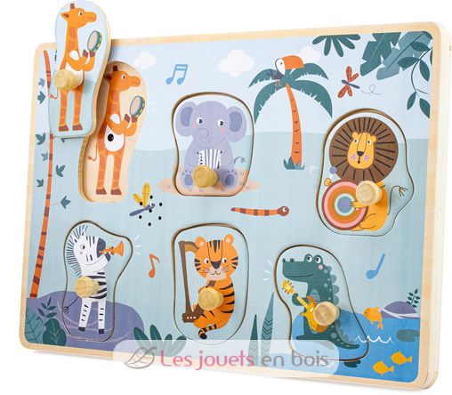 Puzzle sonore en bois - Sailors Bay