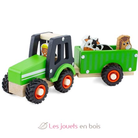 Tracteur et remorque vert UL1567 Ulysse 1