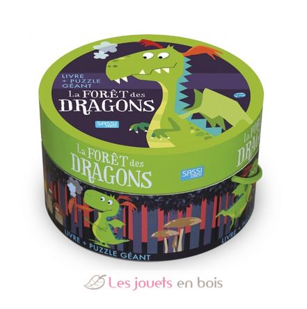 Puzzle La forêt des dragons SJ-1152 Sassi Junior 1