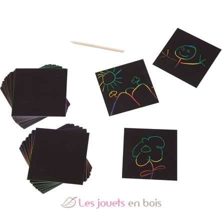 Boîte de mini-notes arc-en-ciel Scratch Art® MD-15945 Melissa & Doug 6