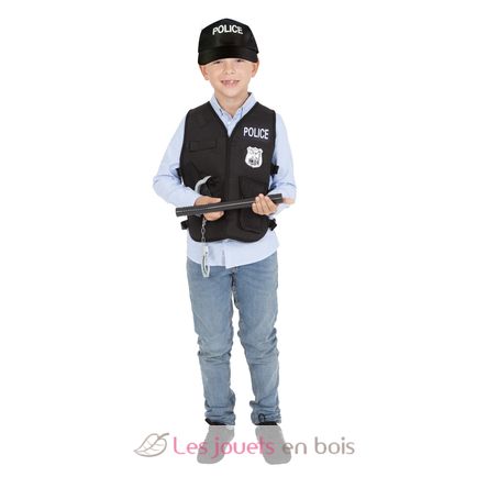 Top et accessoires Policier 5-8 ans R159899 Rubies 3