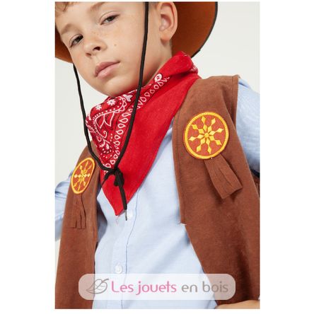 Top et accessoires Cowboy 5-8 ans R159900 Rubies 3