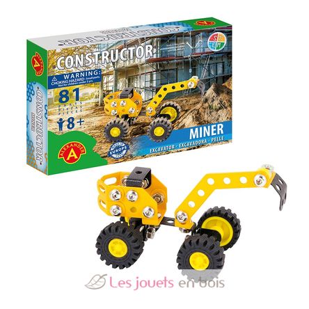 Constructor Miner - Pelleteuse AT-1610 Alexander Toys 1