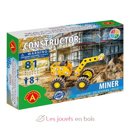 Constructor Miner - Pelleteuse AT-1610 Alexander Toys 2