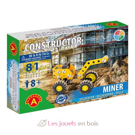 Constructor Miner - Pelleteuse AT-1610 Alexander Toys 2