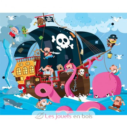 Puzzle Les Pirates SJ-1610 Sassi Junior 3