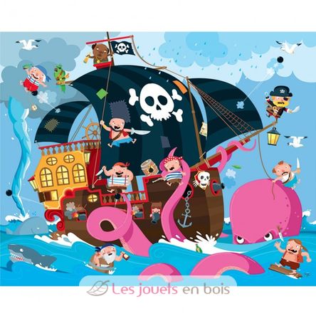 Puzzle Les Pirates SJ-1610 Sassi Junior 2