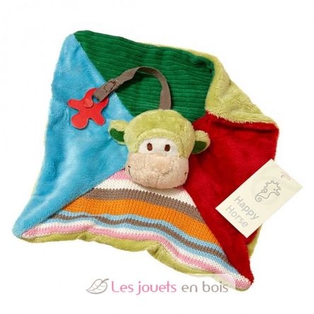 Doudou singe Mo 22cm HH-13502 Happy Horse 1