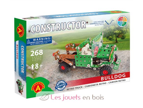 Constructor Bulldog - Camion rétro AT-1654 Alexander Toys 1