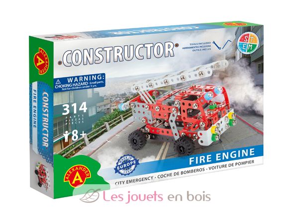 Constructor Fire Engine - Camion de pompier AT-1656 Alexander Toys 1