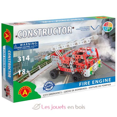 Constructor Fire Engine - Camion de pompier AT-1656 Alexander Toys 2