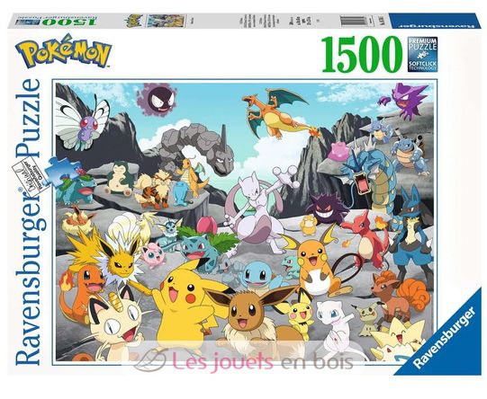 Puzzle Pokémon Classics 1500 pcs RAV167845 Ravensburger 1