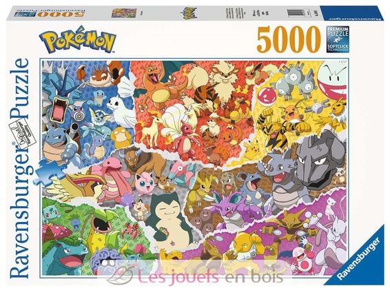 Puzzle Pokémon Allstars 5000 pcs RAV168453 Ravensburger 1