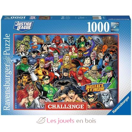 Challenge Puzzle DC Comics 1000 Pcs RAV-16884 Ravensburger 1