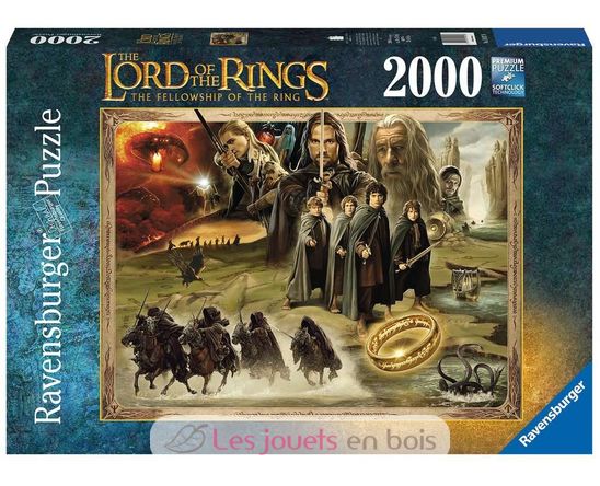 Puzzle La Communauté de l'anneau 2000 pcs RAV169276 Ravensburger 1